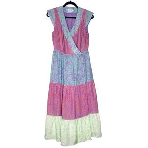 Tanya Taylor Tiered Midi Dress